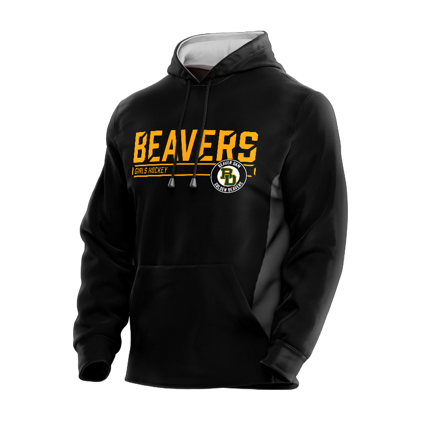 Sport-Tek® Youth Sport-Wick® Fleece Colorblock Hooded Pullover